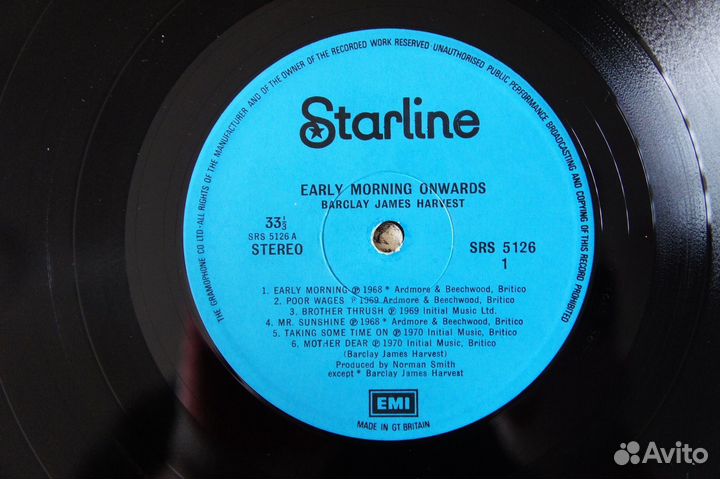 Barclay James Harvest - Early Morning Onwards (UK