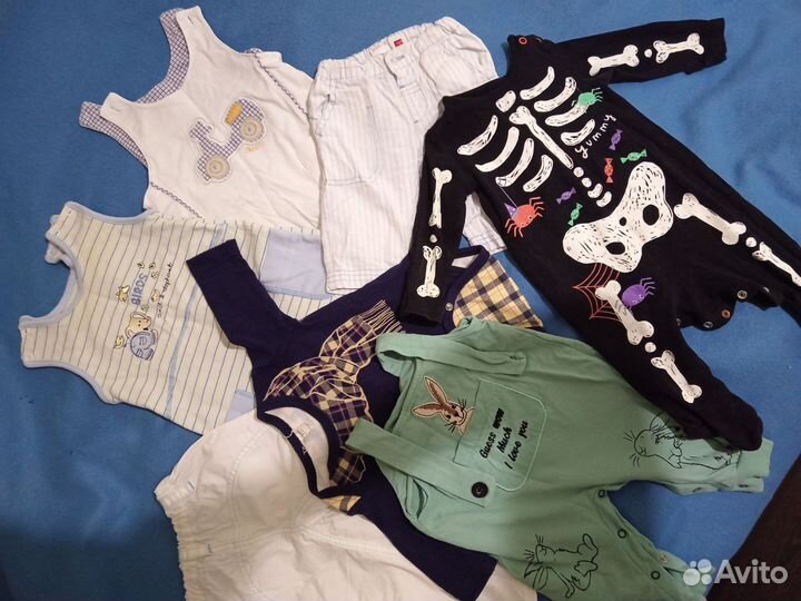 Детские вещи на мальчика пакетом