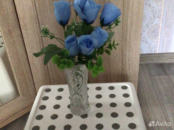 Хрустальная ваза
