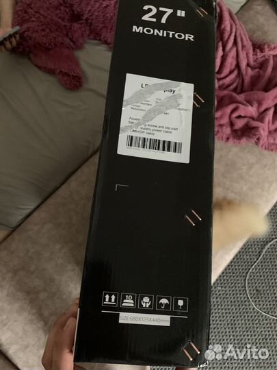 Vecorsonic explosives 27 дюймов, 144 Гц, 2к