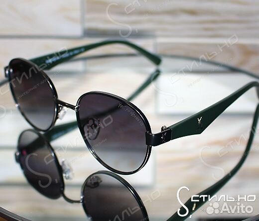 Солнцезащитные очки YsL green унисекс