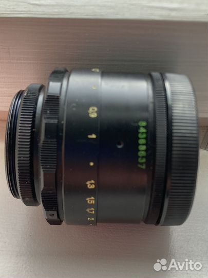 Объектив helios 44 2