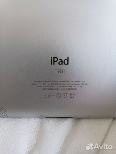 iPad A1396 16 GB