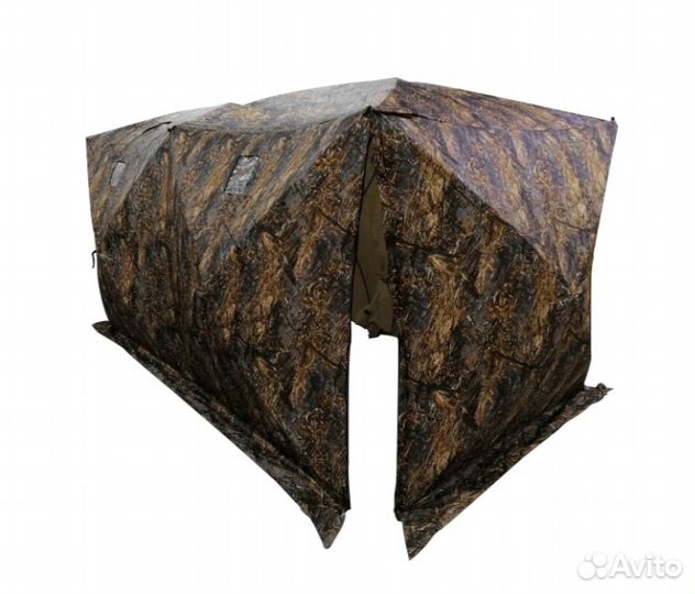 Палатка зимняя утепленная куб