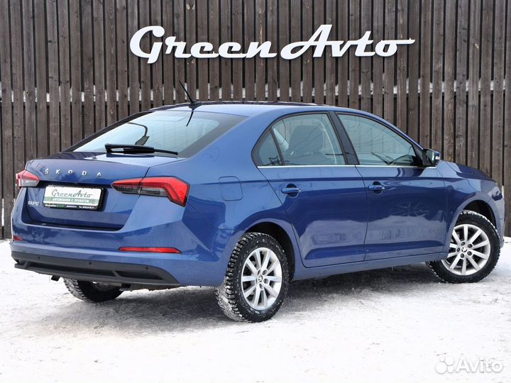 Skoda Rapid 1.6 AT, 2020, 89 979 км