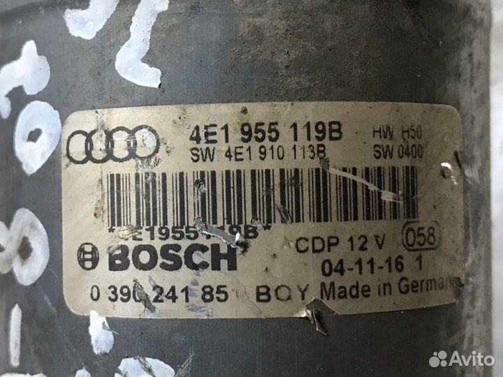 Трапеция дворников в сборе Audi A8 D3 3.0 2007