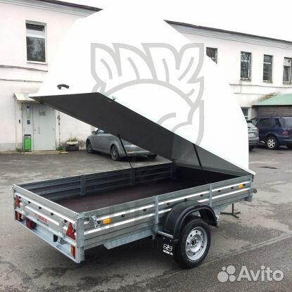 Прицеп с крышкой Н1500мм для перевозки саженцев