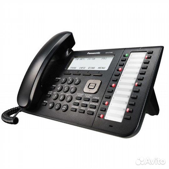 Системный телефон Panasonic KX-DT546 черный