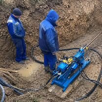 Мини ГНБ. Прокол под дорогой под ключ, Душанбе