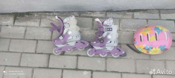Коньки роликовые 27-30