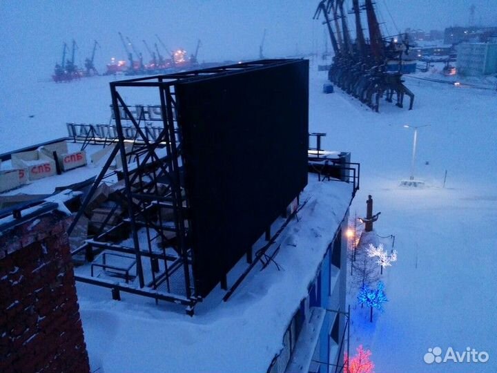 Рекламный экран / Видеоэкран / Видеопилон