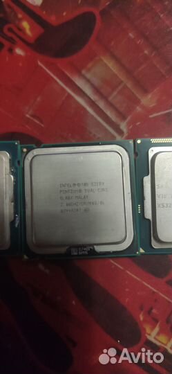 Процессоры Celeron/Pentium LGA 775/1155/1150
