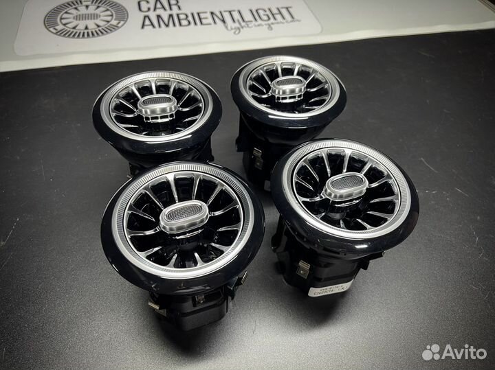 Дефлекторы с подсветкой для Mercedes G class