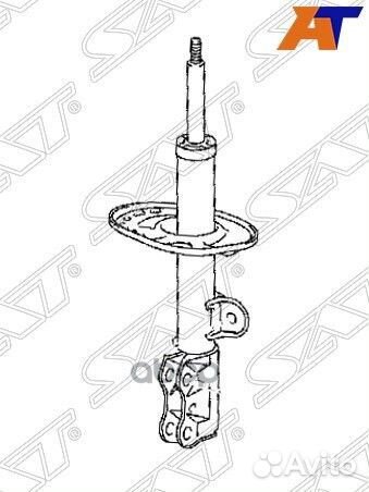 Стойка передняя toyota RAV4 05- RH ST-48510-802