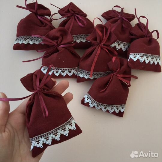 Подарочные мешочки с сухой лавандой (саше)