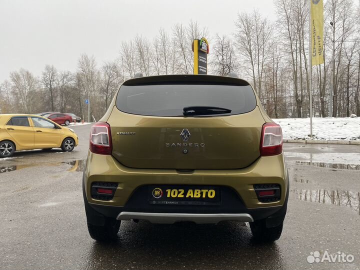 Renault Sandero Stepway 1.6 МТ, 2015, 128 000 км