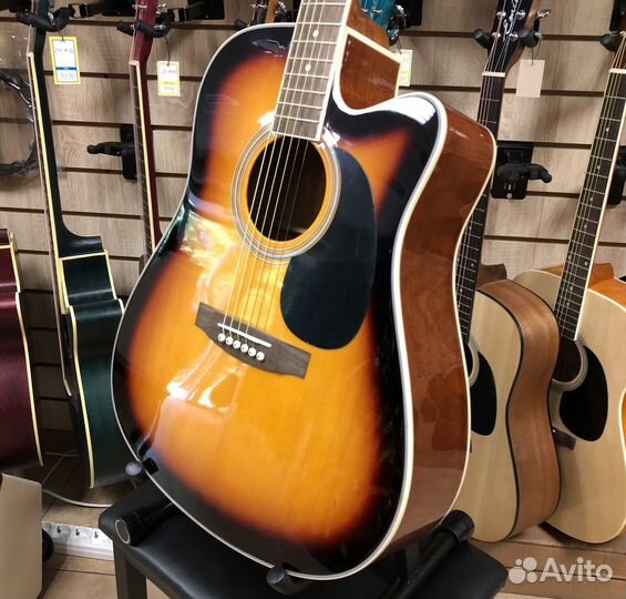 Акустическая гитара Homage LF-4121C-SB+Чехол