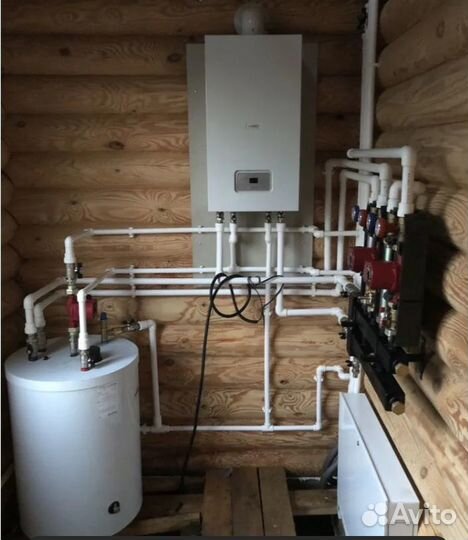 Установка водонагревателей/ Замена газовых котлов