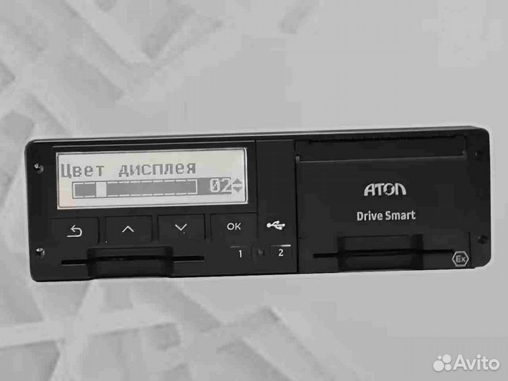 Тахограф Штрих-М с чипом нкм.С установкой