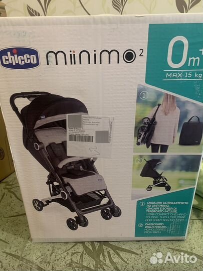Новая Прогулочная коляска Chicco Miinimo2