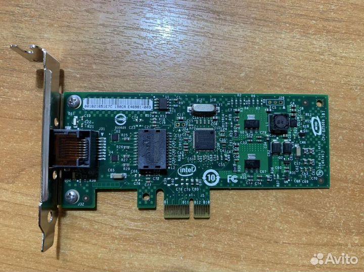 Сетевая карта PCI-E 1X intel E46982-003