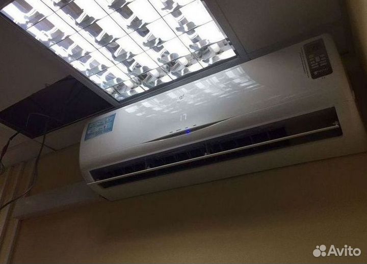 Сплит система с установкой