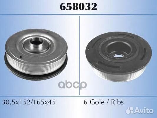 Шкив к/вала espace 2.2 658032 Malo