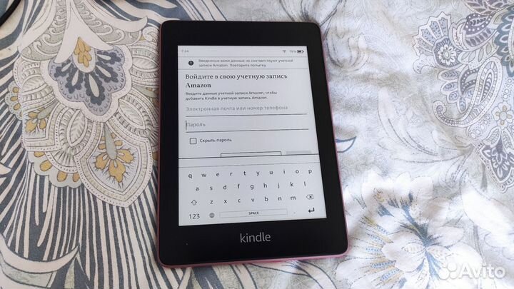 Электронная книга amazon kindle paperwhite 2018