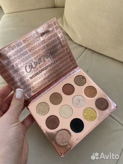 Палетка теней colourpop