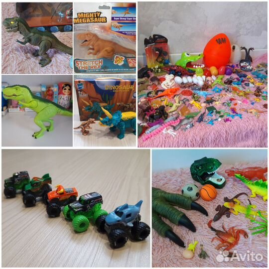 Динозавры и другие игрушки