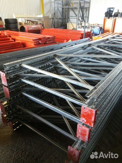 Стелажи палетные б/у и консольные для склада