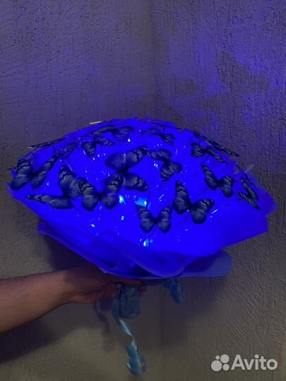 Бабочки с подсветкой