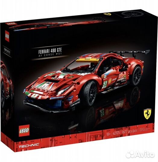 Lego Technic Ferrari 488GTE (42125)