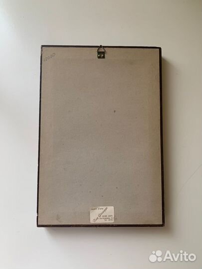 Винтажная картина костюмы XIX века. Франция