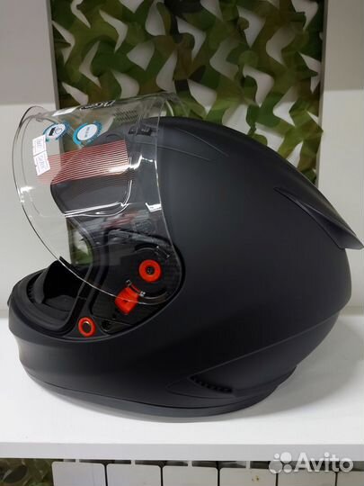 Шлем мотард