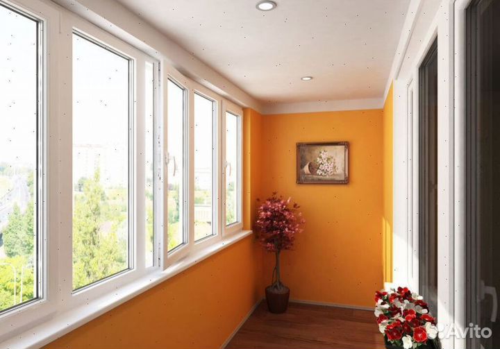 Балкон пластик