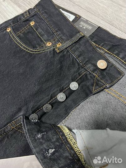 Джинсы 501 levis на болтах