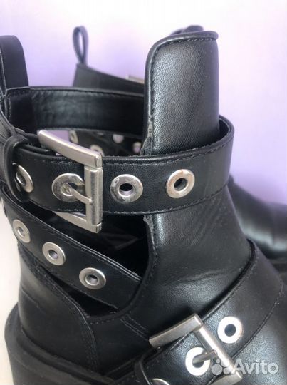 Ботинки zara для девочки размер 35