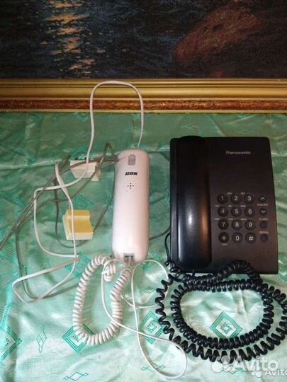 Стационарные и радио 3 телефона