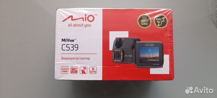 Видеорегистратор с GPS-радардетектором Mio C539