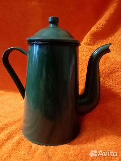 Кофейник эмалированный СССР