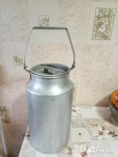 Бидон алюминиевый