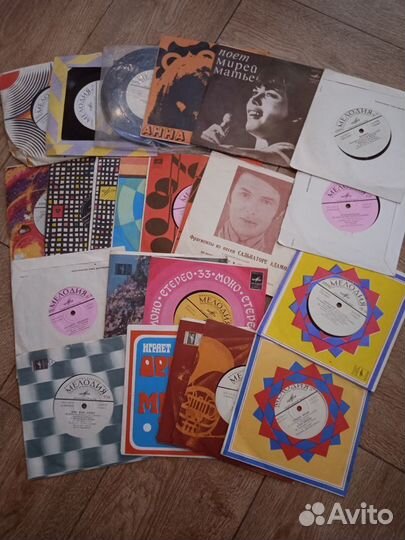 Виниловые пластинки СССР