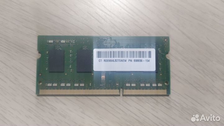 Оперативная память Samsung 4Gb 1Rx8 PC3L-12800S