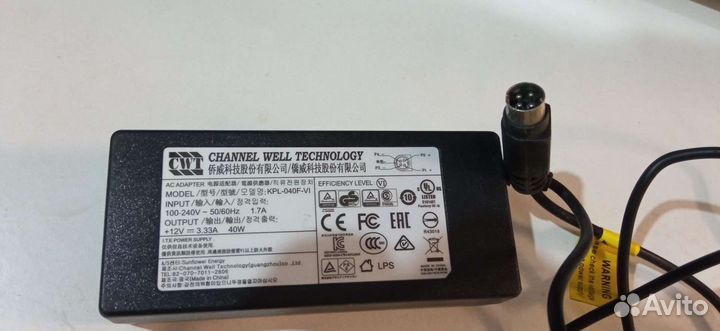 Блоки питания для видеорегистраторов 12V,3.3A, 4-p