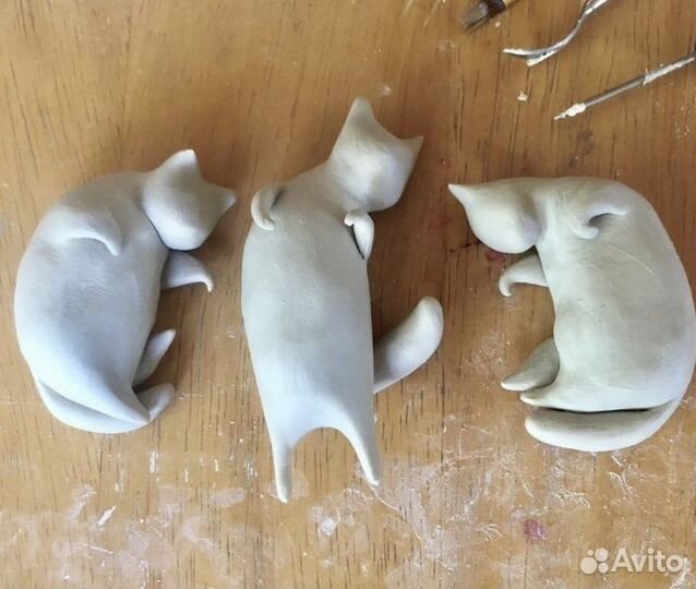 Фигурки жиаотный (котиков)