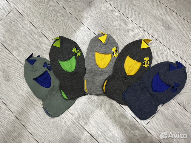 Шапка шлем демисезонный для мальчика