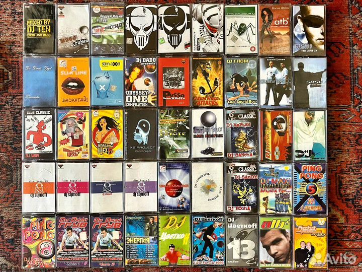 Аудиокассеты электронная музыка