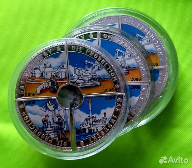 Монета-пазл. Серебро 999 