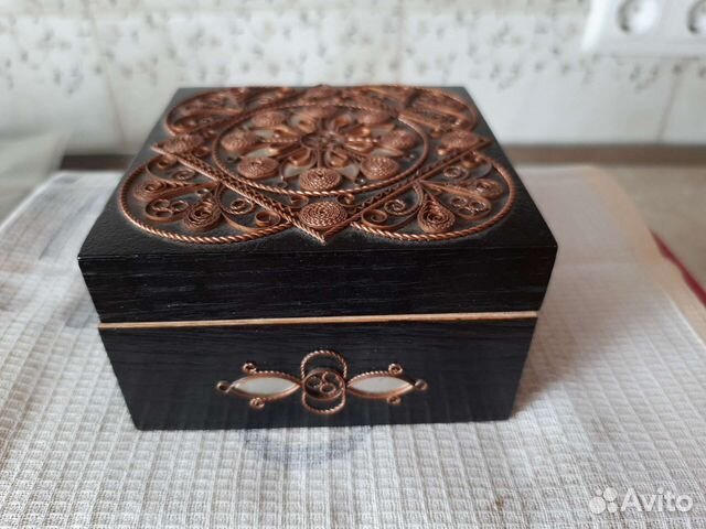Шкатулка деревянная СССР, ф-ка Буковина